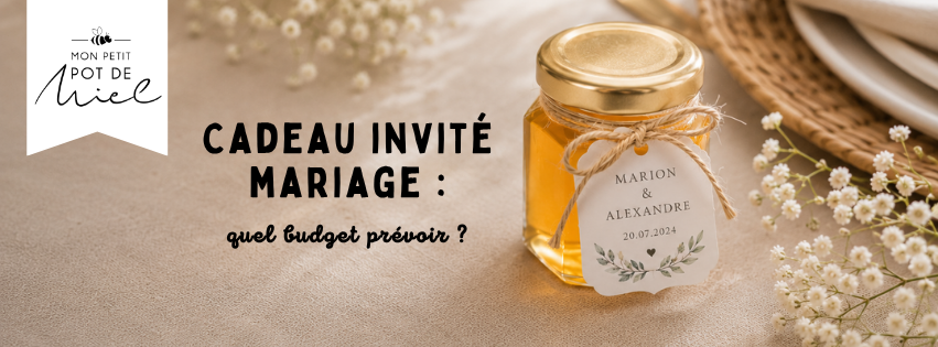 Cadeau invité mariage : quel budget prévoir ?
