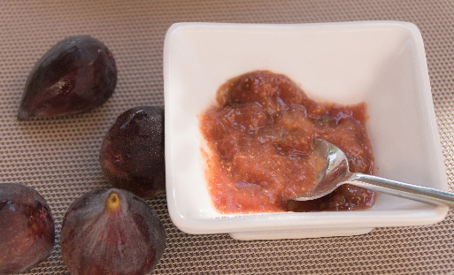 Recette de confiture de figues au  miel, noisette et vanille : une recette de confiture sans sucre industriel