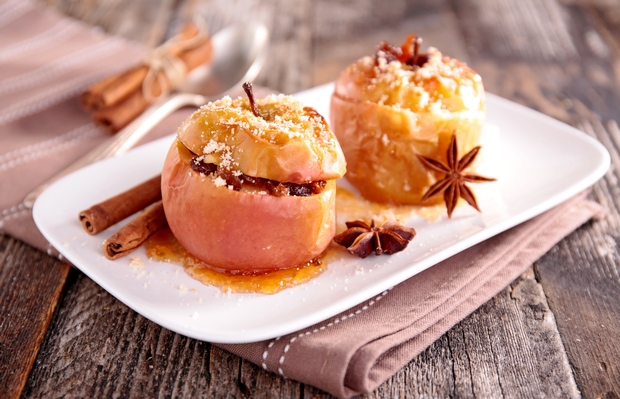Recette d'automne : Pommes au four avec Miel