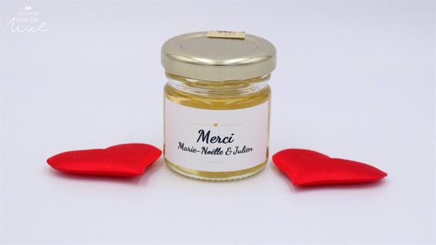 cadeau d'invité eco responsable et friendly. offrez du miel à vos invités comme cadeau d'invité