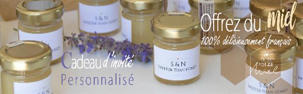 MPPM pour votre mariage offrez des petits pots de miel personnalisés un cadeau eco responsable