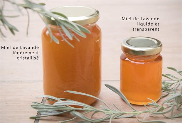 cadeau invite miel de lavande