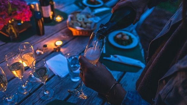 champagne la boisson pour un anniversaire