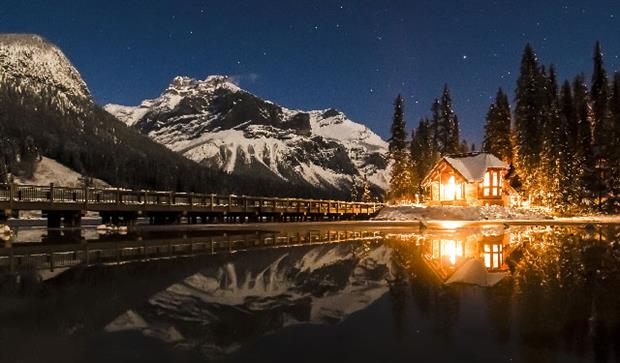 anniversaire dans un chalet- idée lieu magique pour un anniversaire