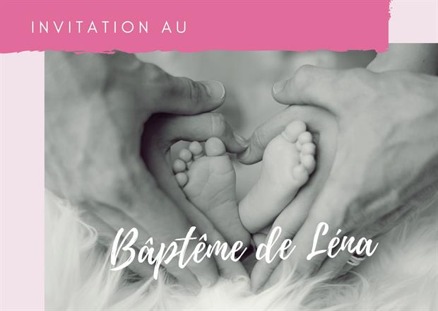 Organiser le baptême de votre enfant - invitation et cadeau d'invité 