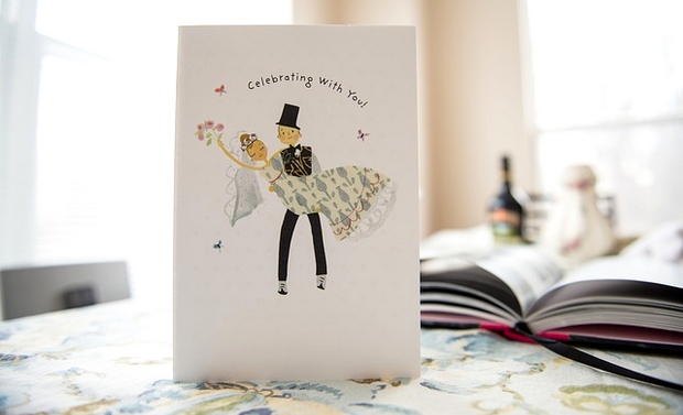 carton d'invitation à un mariage