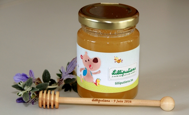 Cadeau publicitaire : du miel 100% butiné et récolté en france pour Mon Petit Pot de Miel