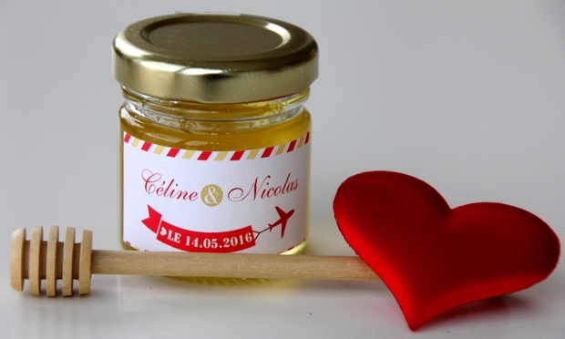 Le miel du paradis pour un superbe cadeau d'invité