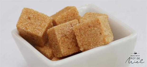 sucre roux en morceaux