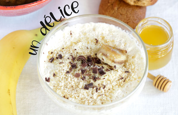 recette du tiramisu aux bananes caramélisées au miel et au pain d'épcies